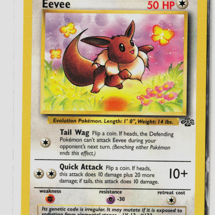 Pokemon 1999 Jungle Eevee #51/64