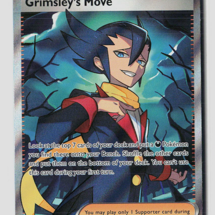 Pokemon 2025 Mega Evolution – Phantasmal Flames Grimsley's Move SR FA #120/94