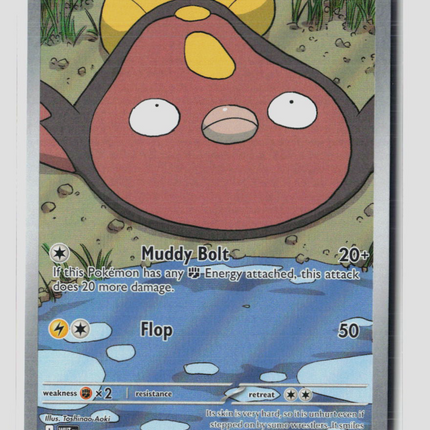 Pokemon 2025 White Flare Stunfisk #118/86