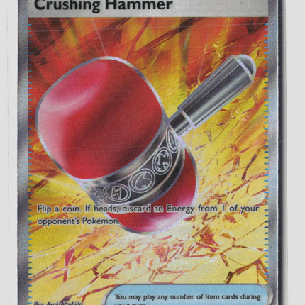 Pokemon 2026 Pitch Black Crushing Hammer SR FA #105/84