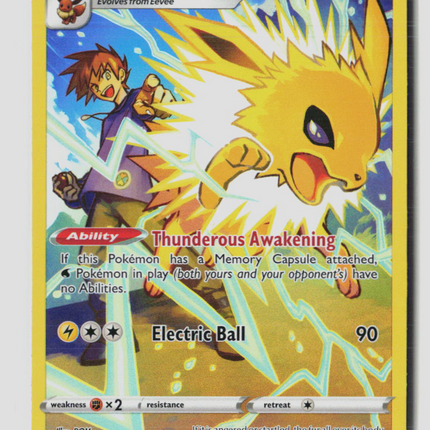Pokemon 2022 Brilliant Stars Jolteon CHR #TG04/TG30