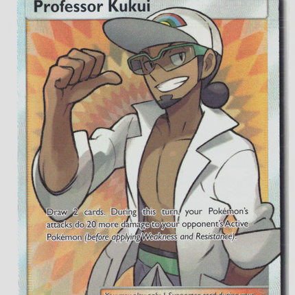 Pokemon 2017 Sun & Moon Professor Kukui FA #148/149