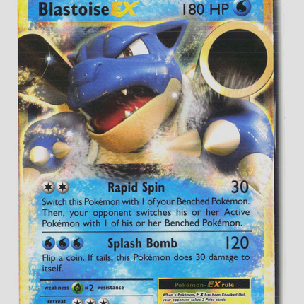 Pokemon 2016 Evolutions Blastoise EX #21/108