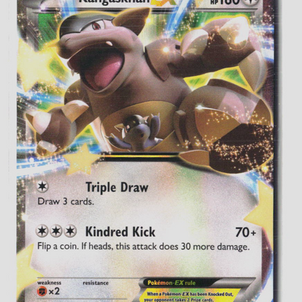 Pokemon 2014 Flashfire Kangaskhan EX UR #78/106