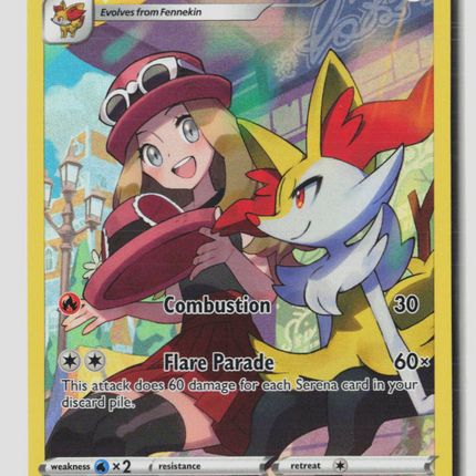 Pokemon 2022 Silver Tempest Braixen CHR #TG01/TG30