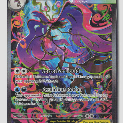Pokemon 2026 Chaos Rising Mega Dragalge EX SAR #118/86