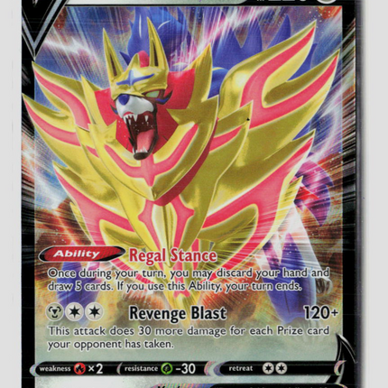 Pokemon 2023 Crown Zenith Zamazenta V #98/159