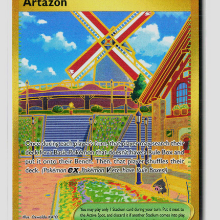Pokemon 2023 Obsidian Flames Artazon UR HR #229/197