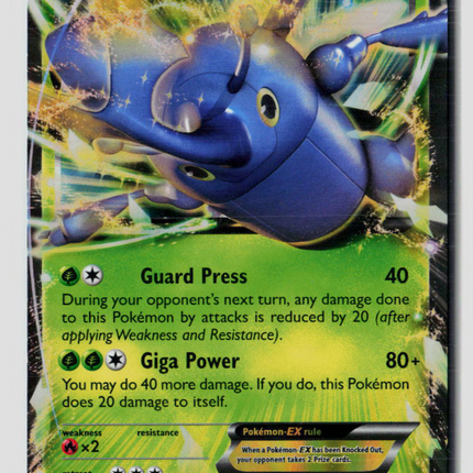 Pokemon 2014 Furious Fists Heracross EX #4/111