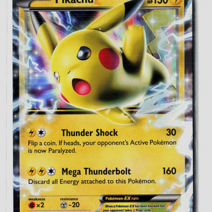 Pokemon XY Pikachu EX #XY174