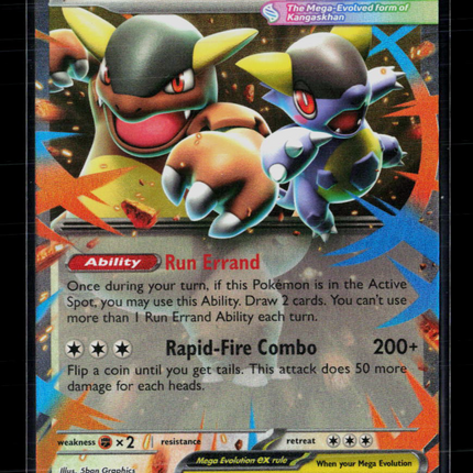 Pokemon Mega Evolution Mega Kangaskhan EX FA #025
