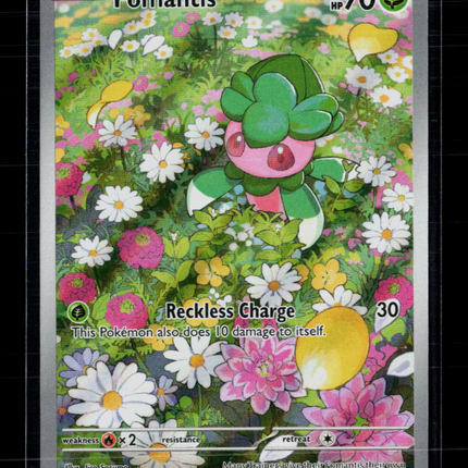 Pokemon 2026 Pitch Black Fomantis #85/84