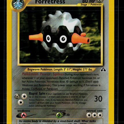 Pokemon 2001 Neo Discovery Forretress #21/75