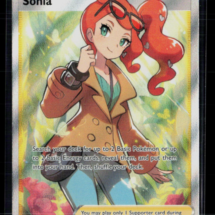 Pokemon 2020 Rebel Clash Sonia UR FA #192/192