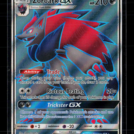 Pokemon Sun & Moon Promos Zoroark GX FA #SM84