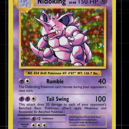 Pokemon 2016 Evolutions Nidoking #45/108