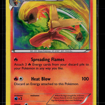 Pokemon 2015 Primal Clash Blaziken #28/160