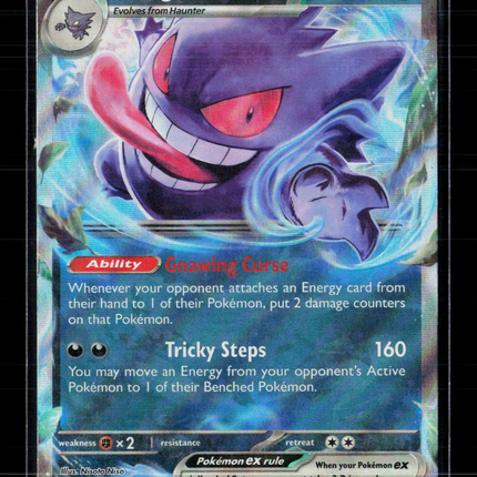 Pokemon 2024 Temporal Forces Gengar EX RR #104/162