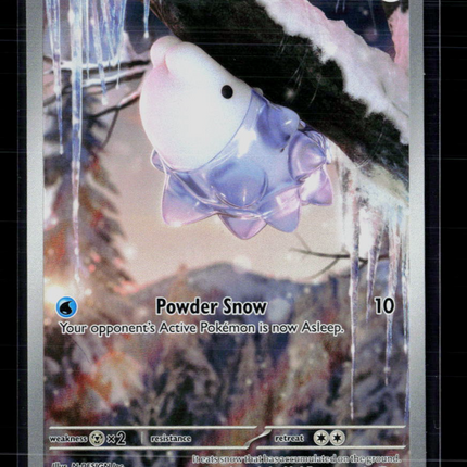 Pokemon 2024 Temporal Forces Snom #168/162