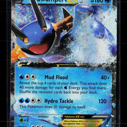 Pokemon XY Swampert EX RA #XY55
