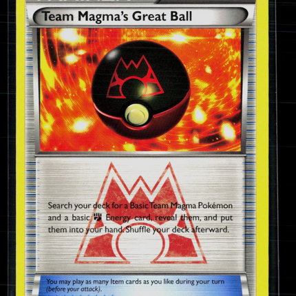 Pokemon 2015 Double Crisis Team Magma's Great Ball #31/34