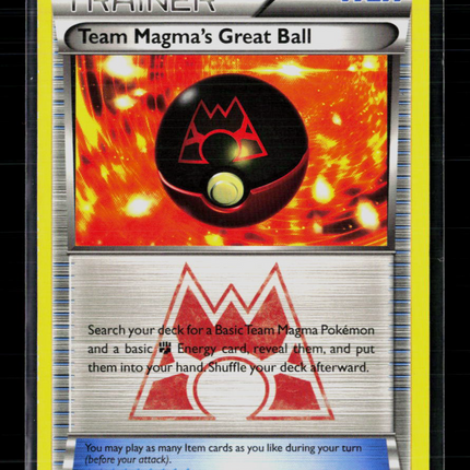 Pokemon 2015 Double Crisis Team Magma's Great Ball #31/34