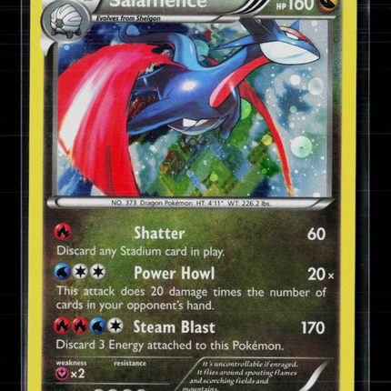Pokemon 2015 Roaring Skies Salamence #57/108