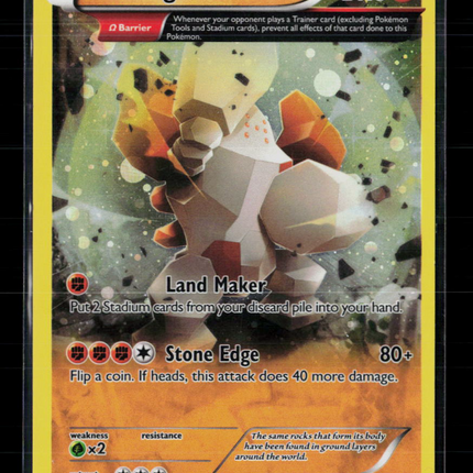 Pokemon 2015 XY Regirock #XY49