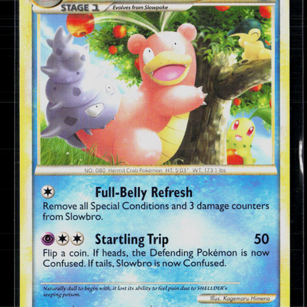 Pokemon 2014 HS Undaunted Slowbro #38/90