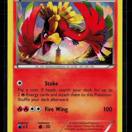 Pokemon 2016 XY Ho-Oh #XY153