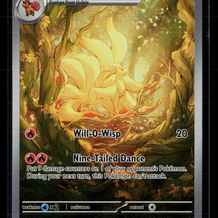 Pokemon 2023 Obsidian Flames Ninetales #199/197