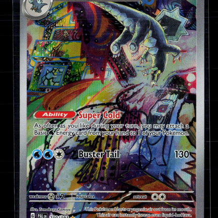 Pokemon 2023 Paldea Evolved Baxcalibur #210/193