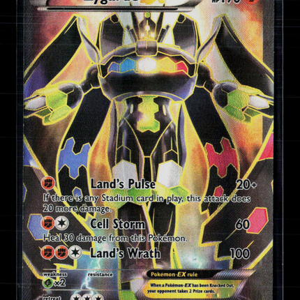 Pokemon 2016 Fates Collide Zygarde EX FA #54a/124