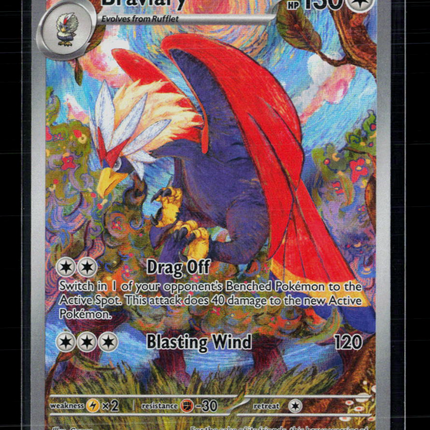 Pokemon 2024 Surging Sparks Braviary #214/191