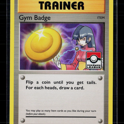 Pokemon XY Gym Badge #XY208 Sabrina League Promo