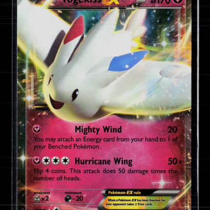 Pokemon 2016 Fates Collide Togekiss EX #83/122