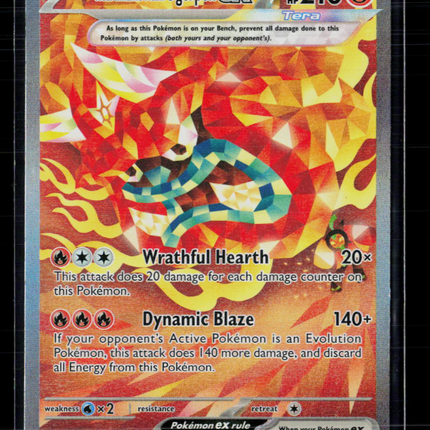 Pokemon 2024 Twilight Masquerade Hearthflame Mask Ogerpon EX FA SAR #212/167