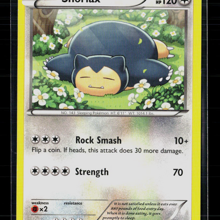 Pokemon 2013 Kalos Starter Set Snorlax #26/39