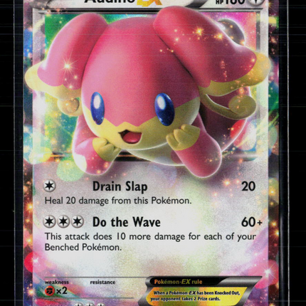 Pokemon 2016 Fates Collide Audino EX #84/124