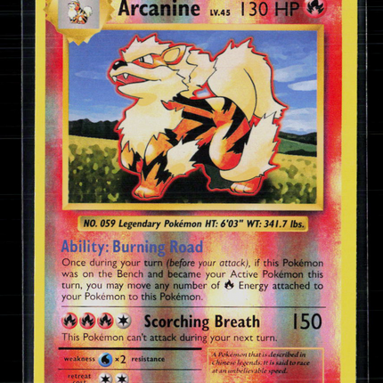 Pokemon 2016 Evolutions Arcanine #18/108 Reverse Foil