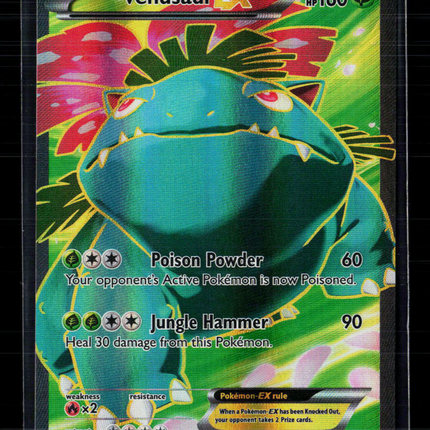 Pokemon 2014 XY Venusaur EX FA #141/146