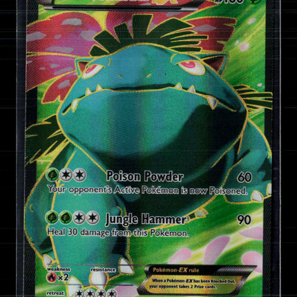 Pokemon 2014 XY Venusaur EX FA #141/146