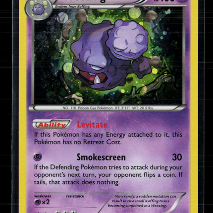 Pokemon XY Weezing #XY163