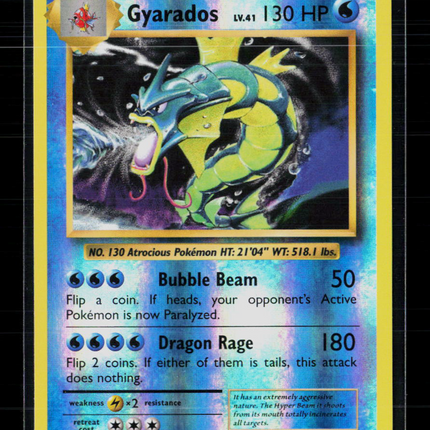 Pokemon 2016 Evolutions Gyarados #34/108