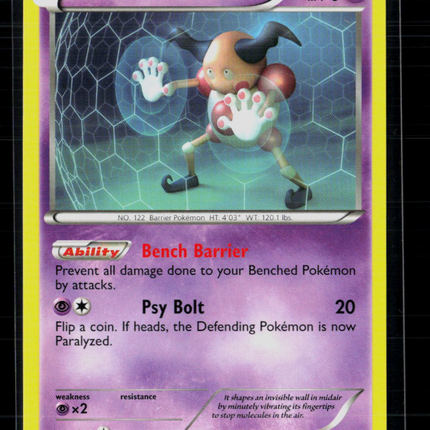 Pokemon 2013 Plasma Freeze MR. Mime #47/116