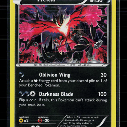 Pokemon 2016 Steam Siege Yveltal #65/114