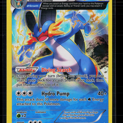 Pokemon 2015 Primal Clash Swampert #36/160