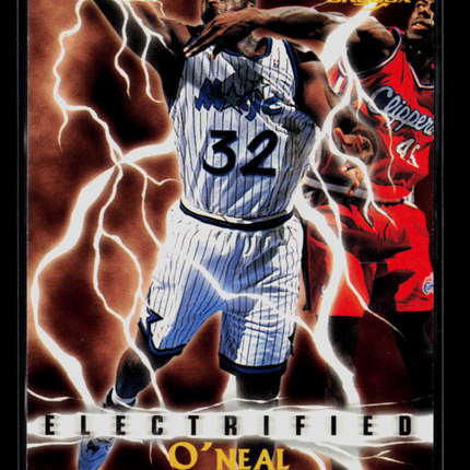1996 SkyBox Premium Electrified Shaquille O'Neal #293
