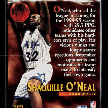 1996 SkyBox Premium Electrified Shaquille O'Neal #293