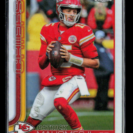 2025 Topps Chrome Patrick Mahomes II #148 Refractor